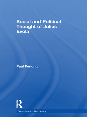 cover image of Social and Political Thought of Julius Evola